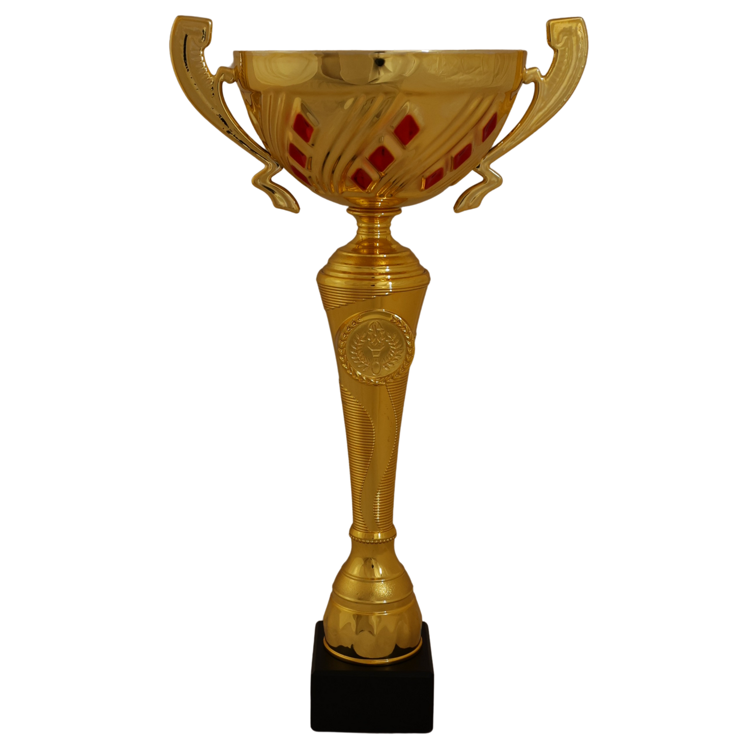 cp120 couleur doré et rouge avec anses prestige en 3 tailles 28.5 à 30.5 cm - personnalisable