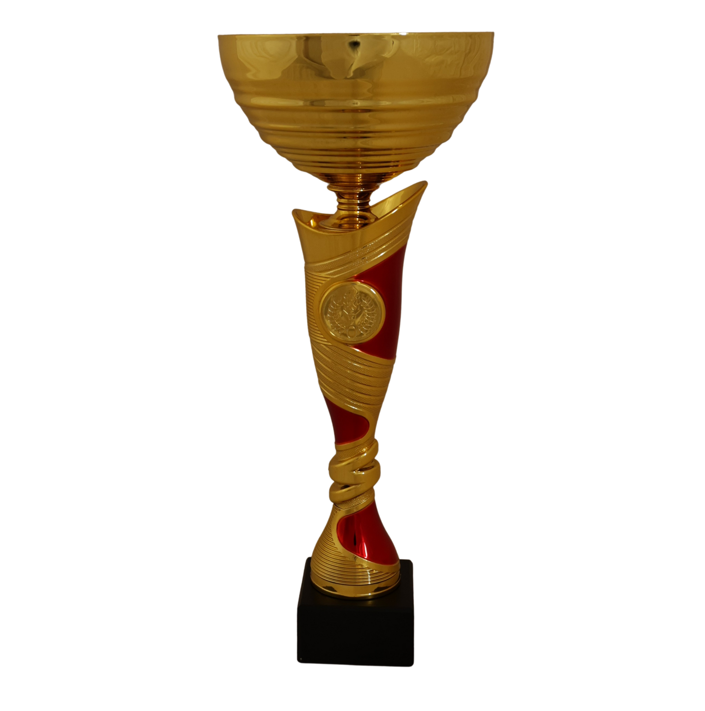 cp121 métal pvc 2 couleurs doré rouge 3 tailles personnalisable