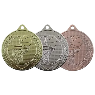 Médaille basketball tournoi 50mm Suisse