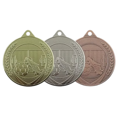 Médaille football frappée 50mm 3 couleurs Suisse