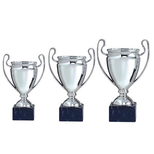 CP114 en métal et PVC disponible en 3 tailles de couleur argenté