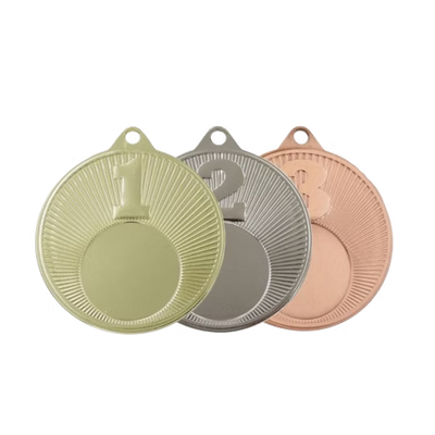 Médaille podium rang 1er 2ème 3ème 50mm Suisse