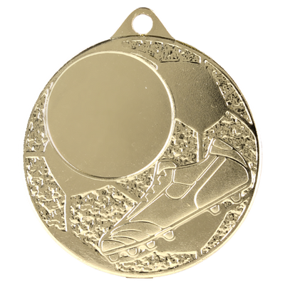 Médaille football 50mm logo inclus personnalisée Suisse