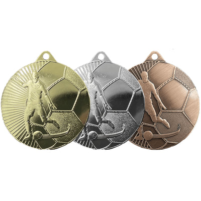 Grande médaille football 70mm Suisse