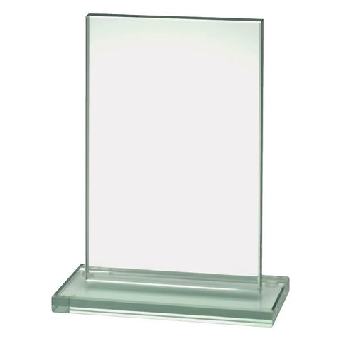 Glastrophäe TV301, 12,5–20 cm – Glastrophäe mit Gravur