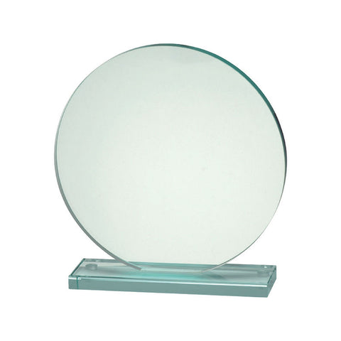 Glastrophäe TV302, 10–20 cm – Glastrophäe mit Gravur