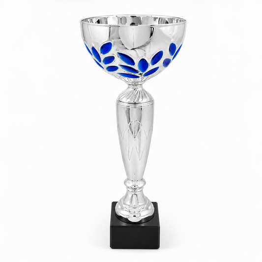 Coupe cp116 en métal et pvc bi color argent bleu , 3 tailles , personnalisable coupe avec gravure
Coupe Katring
Coupe pas cher
Coupe Sportive
Coupe de sport
TopTrophy - Suisse
