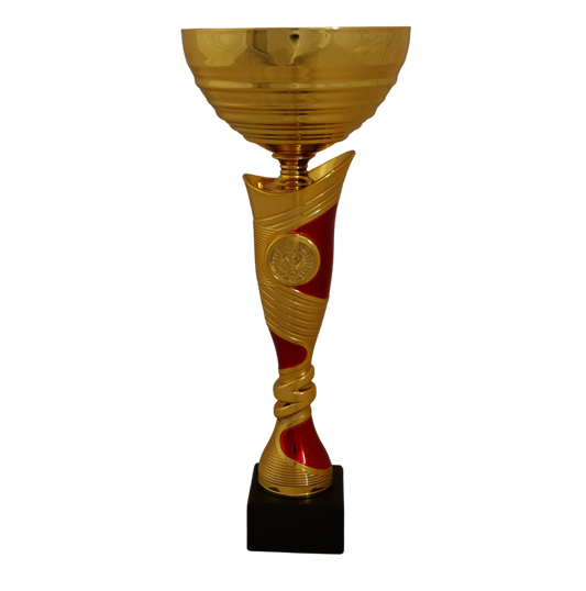 cp121 métal pvc 2 couleurs doré rouge 3 tailles personnalisable