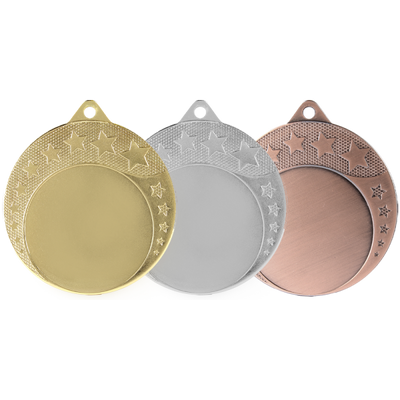 Médaille étoile 70mm sport équipe Suisse