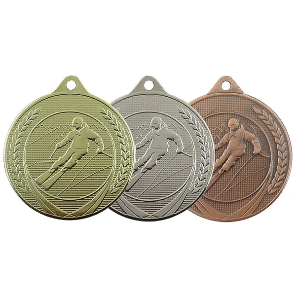 Caractéristiques :

Diamètre : 50 mm
Disponible en 3 couleurs
Médaille frappée avec relief
Motif : Ski
TopTrophy - Suisse