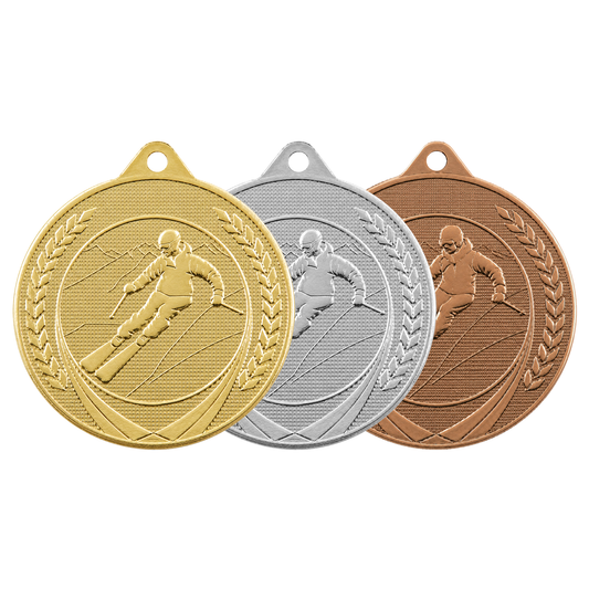 Caractéristiques :
médaille sports
Diamètre : 50 mm
Disponible en 3 couleurs
Médaille frappée avec relief
Motif : Ski
TopTrophy - Suisse