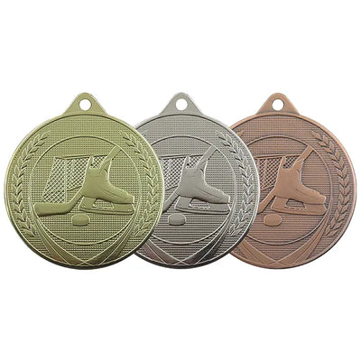 Médaille hockey sur glace 50mm Suisse